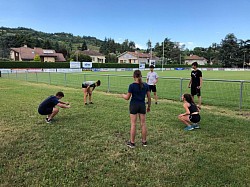 Dernier entraînement avant les vacances