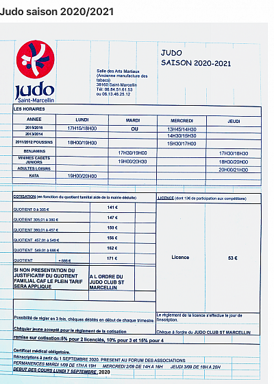 Horaires